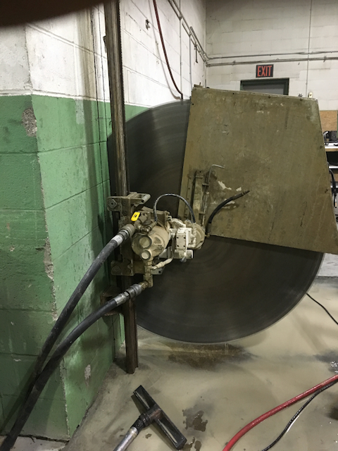 Block Wall Sawing